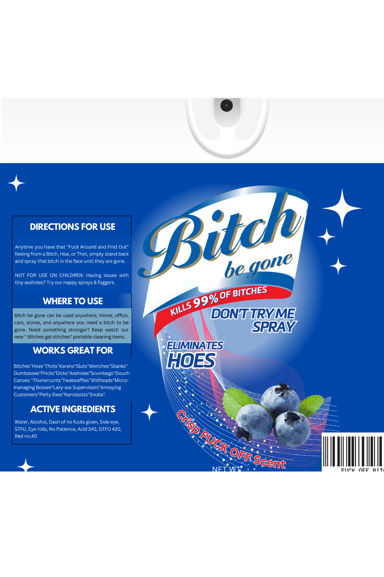 Bitch Be Gone! 20 OZ. Stainless Steel Tumbler