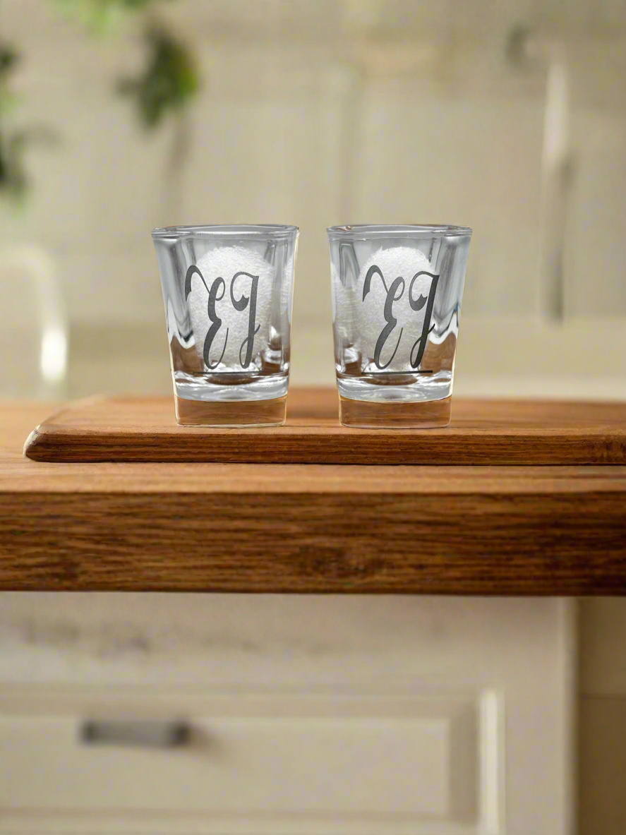 Laser Engraved Shot Glass