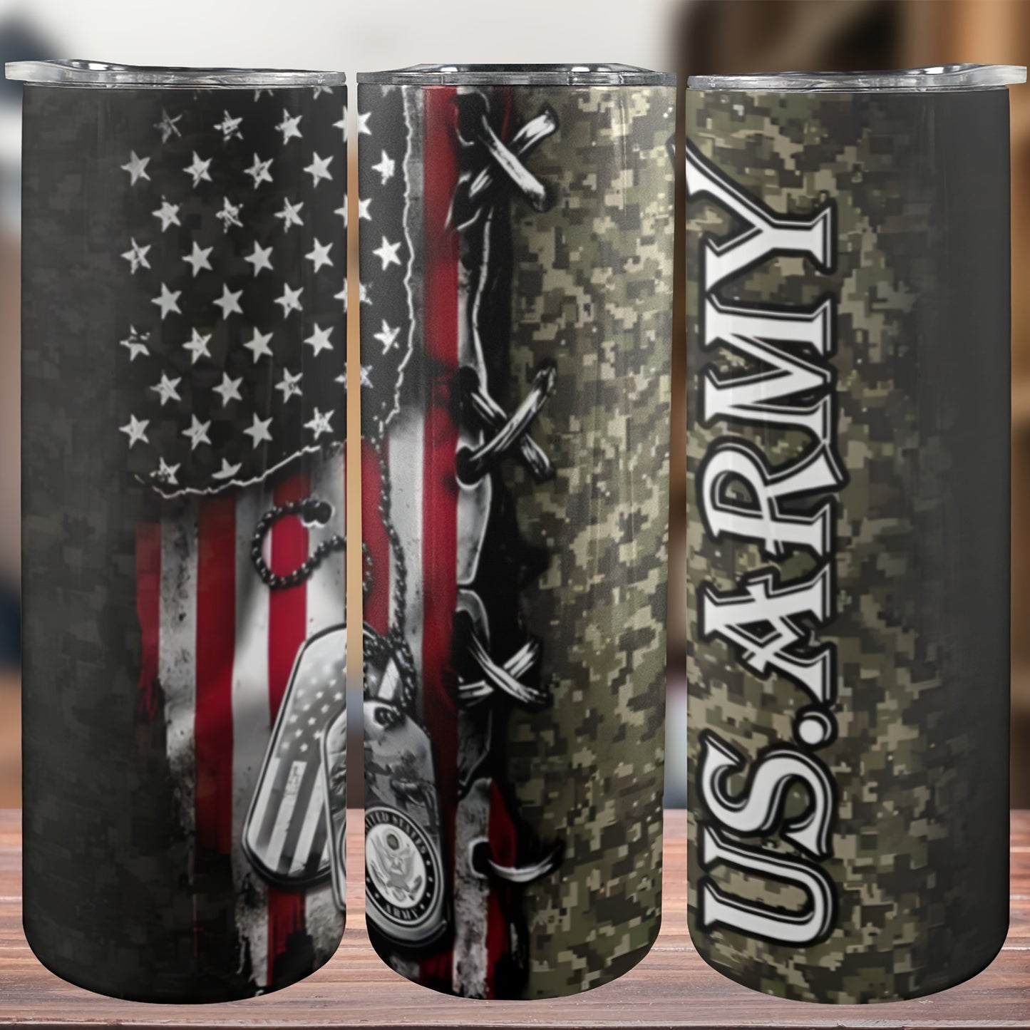 Military 20 OZ. Stainless Steel Tumbler!!!!