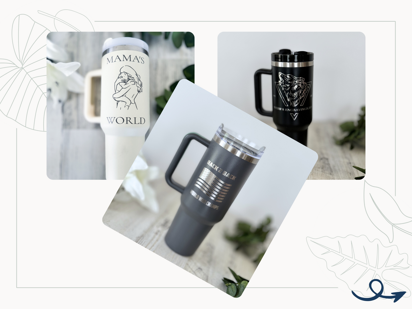 Laser Engraved Tumbler
