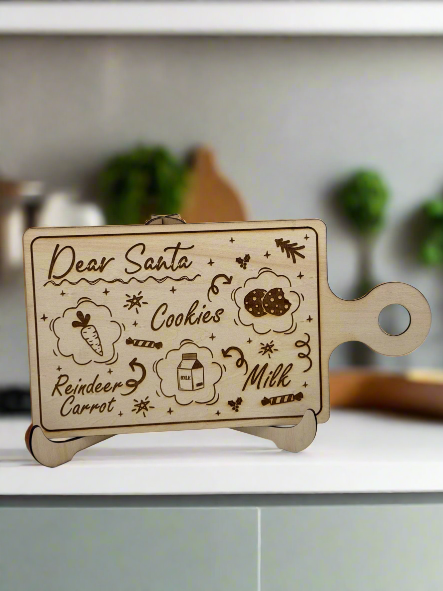 Laser Engraved Wood Sign