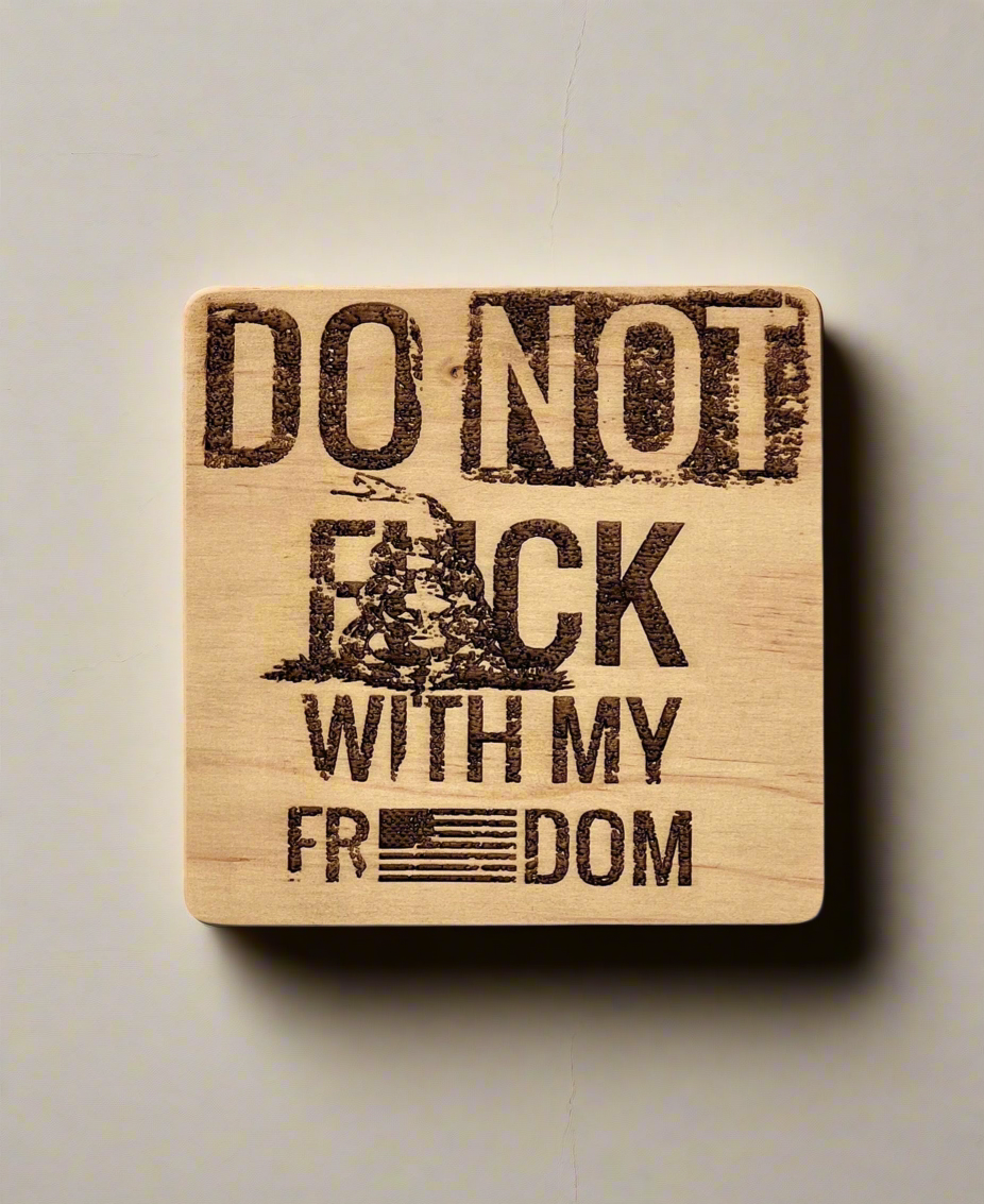 Laser Engraved Coaster