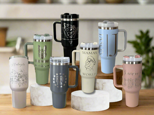 Laser Engraved Tumbler