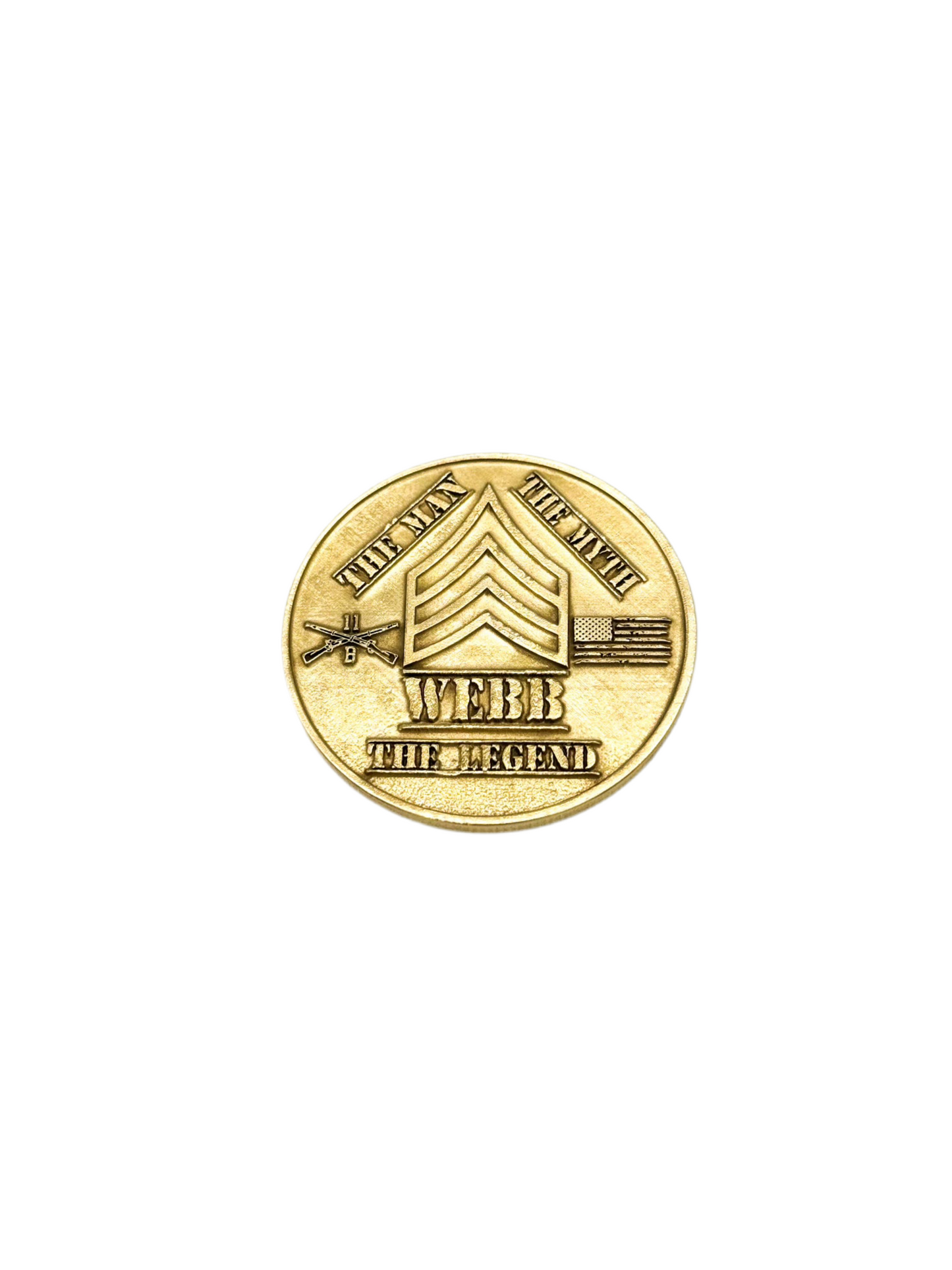 Laser Engraved Challenge Coin
