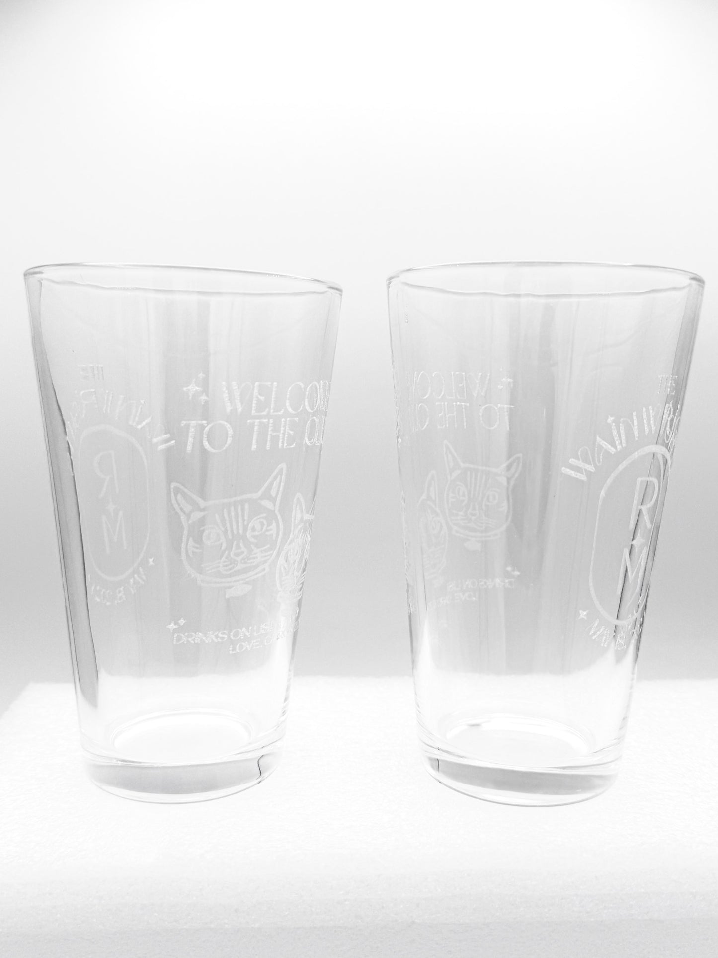 Laser Engraved Glassware