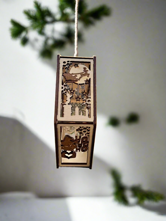 Grinch Christmas Ornament & Tree Topper - Wooden Holiday Decor - Perfect Festive Gift