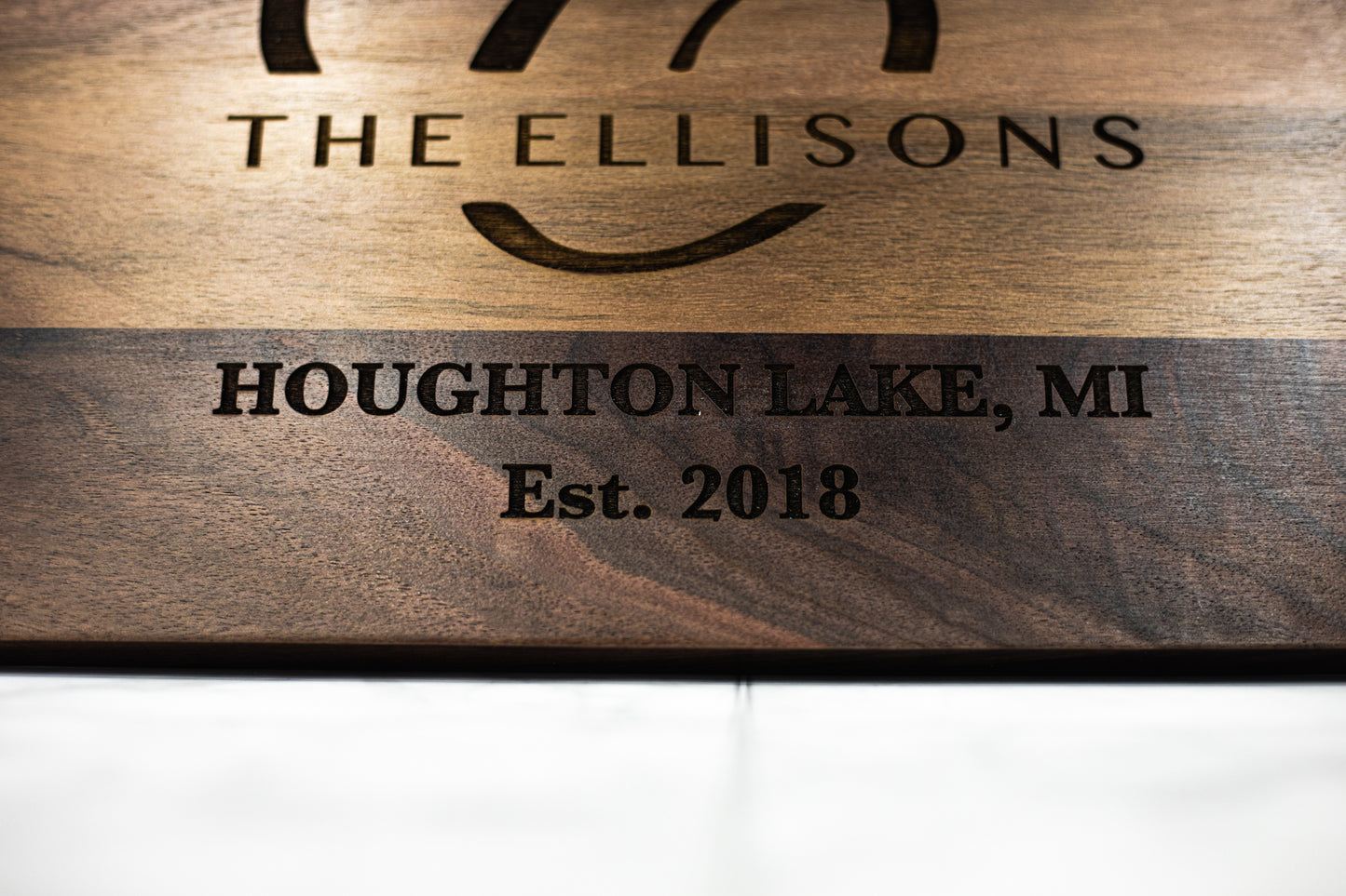 Custom Engraved Walnut Cutting Board | Premium Personalized Kitchen & Serving Board