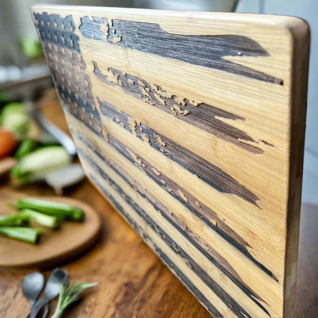 Custom Engraved Bamboo Cutting Board – Sustainable Kitchen Essential