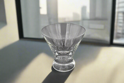 Custom Laser Engraved Cosmopolitan Glass - Personalized Barware for Cocktail Enthusiasts - Drinkware, Customized
