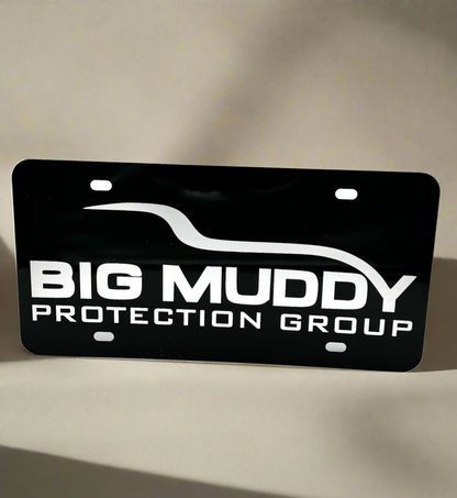 Custom Laser Engraved License Plate | Personalized Metal Car Tag - Aluminum