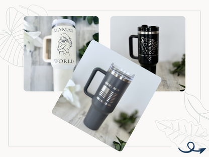 Laser Engraved Tumbler