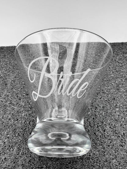 Custom Laser Engraved Cosmopolitan Glass - Personalized Barware for Cocktail Enthusiasts - Drinkware, Customized