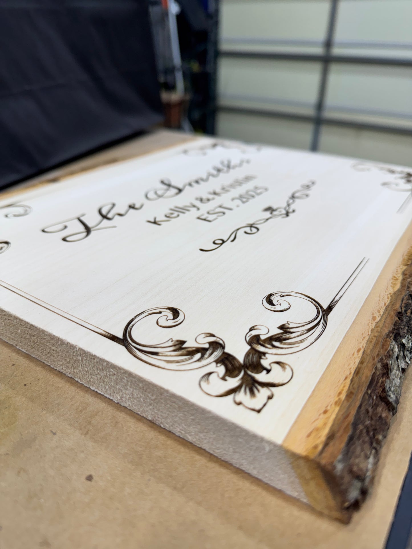 Custom Engraved Wood Plaque | Personalized Basswood Sign for Home Decor & Gifts