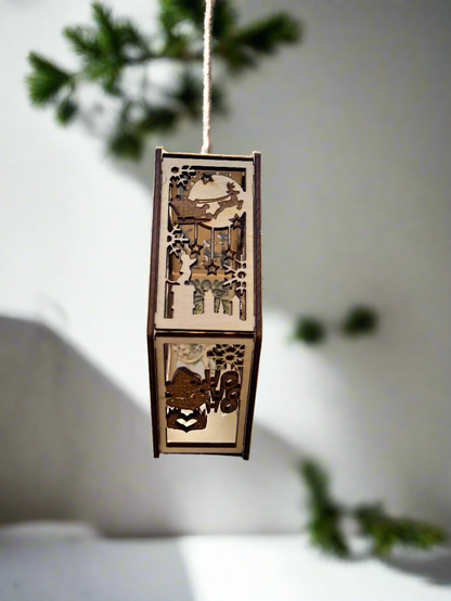 Grinch Christmas Ornament & Tree Topper - Wooden Holiday Decor - Perfect Festive Gift