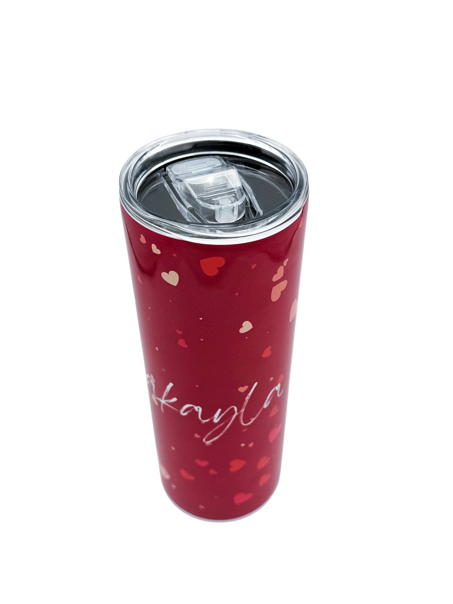 Personalized Stainless Steel 20 oz Skinny Tumbler | Custom Gift