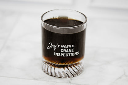 Custom Engraved Rocks Glass | Personalized 12oz Whiskey Glass for Gifts