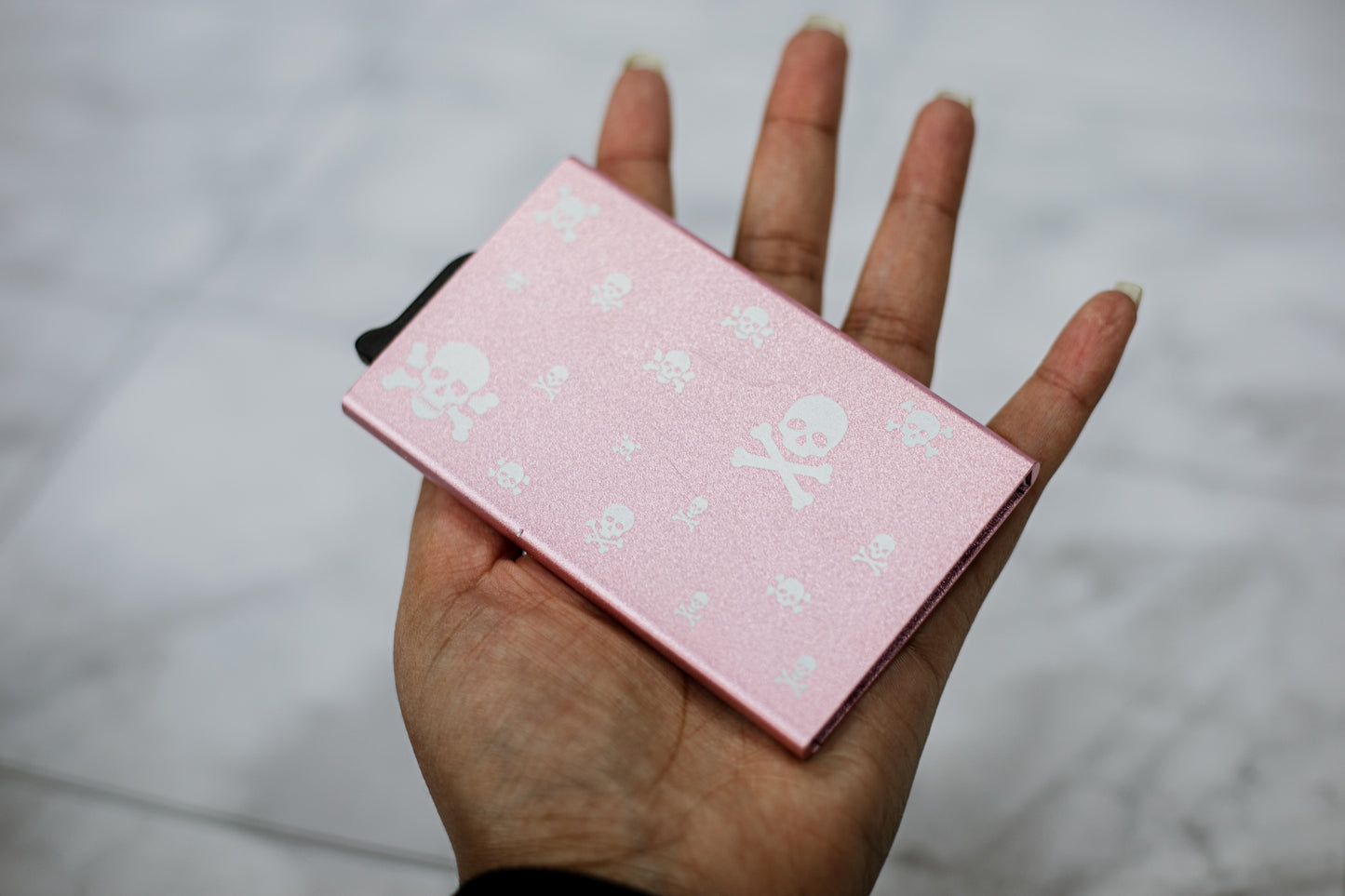 Custom Engraved RFID Blocking Wallet | Personalized Slim Card Holder Gift