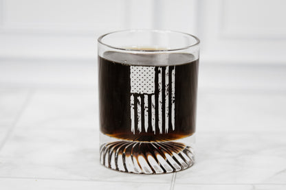 Custom Engraved Rocks Glass | Personalized 12oz Whiskey Glass for Gifts