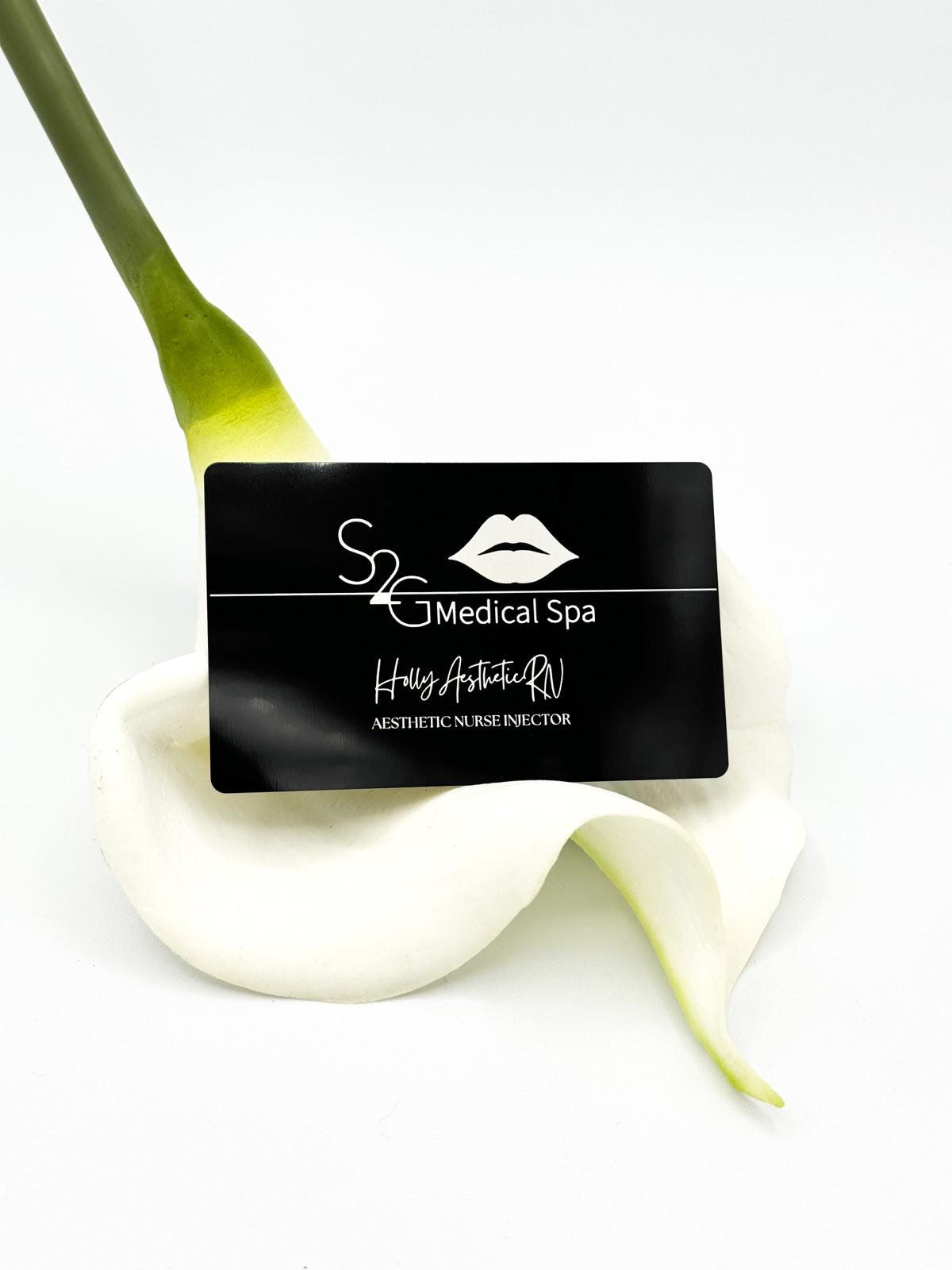 Custom Engraved Metal Business Cards | Laser Engraved Aluminum