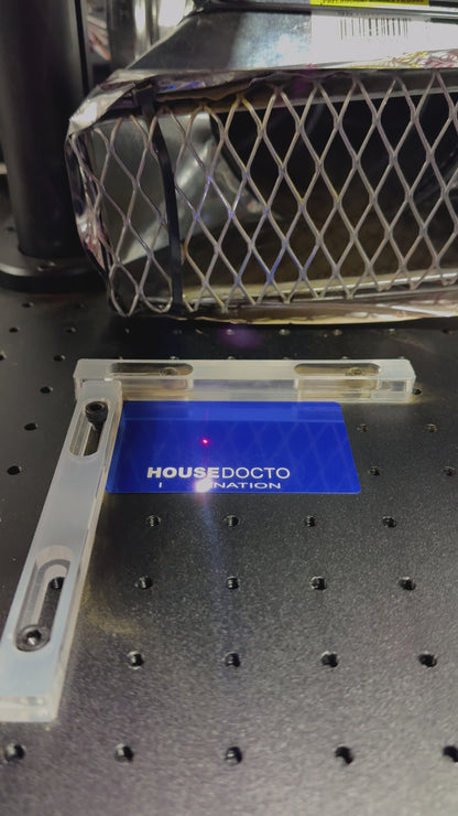 Custom Laser Engraved Metal Business Cards | Personalized Aluminum Business Cards | Professional Networking Cards